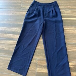 Classic Wide Leg, High Waisted Abercrombie Kourt Pants 2.0 -S/R